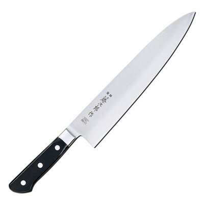 Tojiro 藤次郎 F-522 牛刀 270mm 粉末ハイス鋼割込シリーズ （口金付