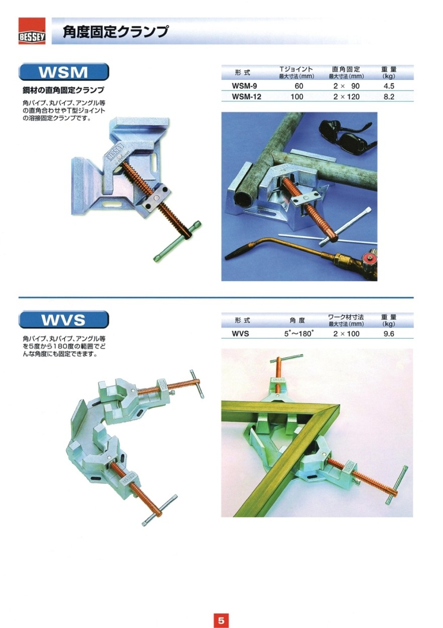 大同興業 鋼材の直角固定クランプ WSM-12 : 101996324y1 : クニモト