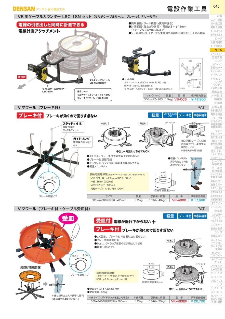 ジェフコム VB 用ケーブルカウンター LSC-18N セット VB-CCS : 74752846 : クニモトハモノヤフー店 - 通販 -  Yahoo!ショッピング