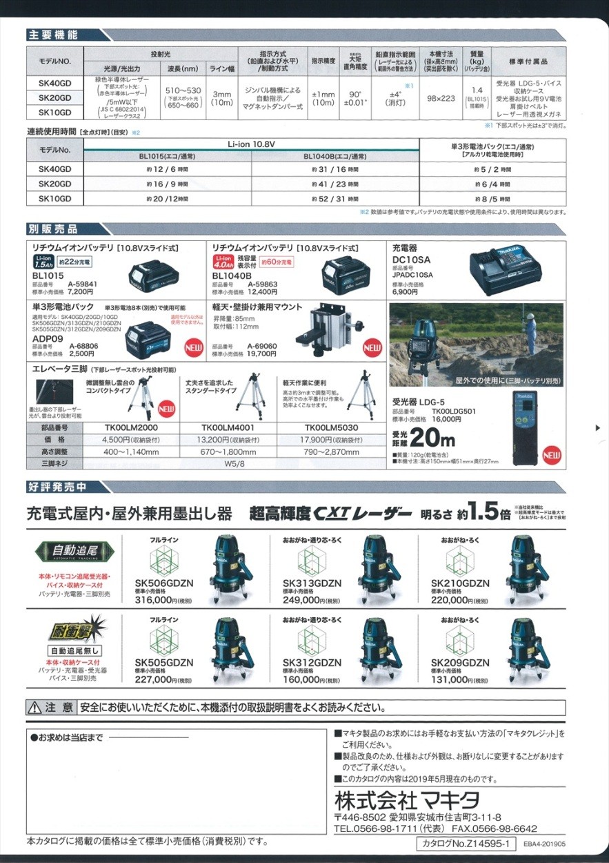 マキタ(makita) 軽天・壁掛け兼用マウント A-69060 : 52402 : クニモト