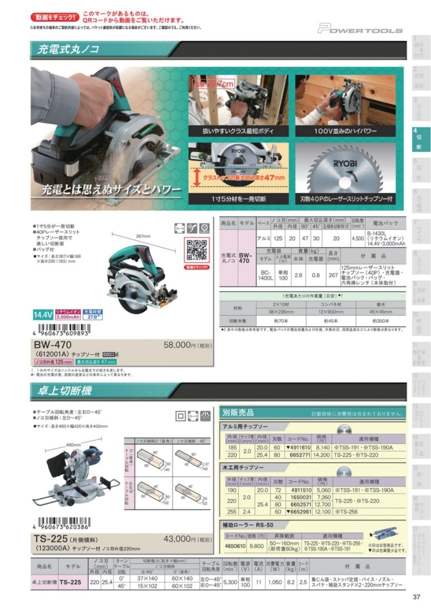 リョービ 卓上切断機 TS-225(片側傾斜) :56506362:クニモトハモノ