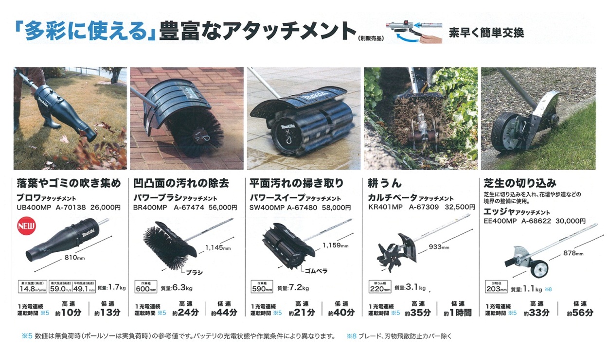 マキタ LE400MP 延長ポールアタッチメント A-71794 :54120:クニモトハモノヤフー店 - 通販 - Yahoo!ショッピング