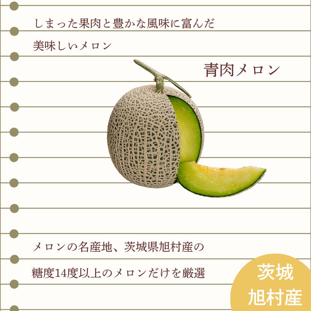茨城県旭村産のメロンについて1