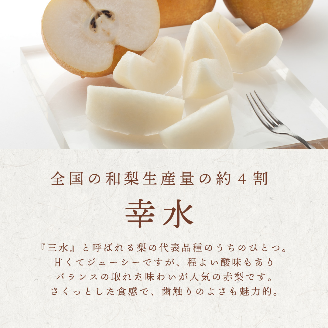 幸水梨