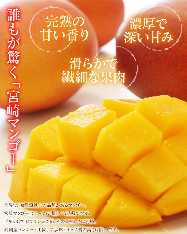 宮崎マンゴーの特徴