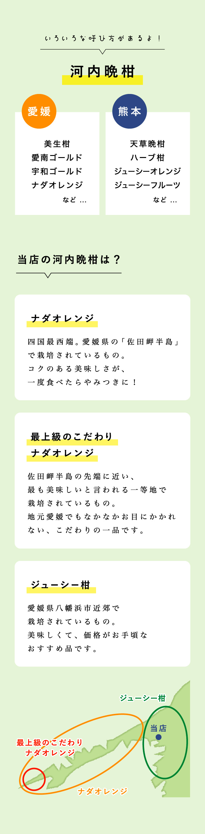 河内晩柑について