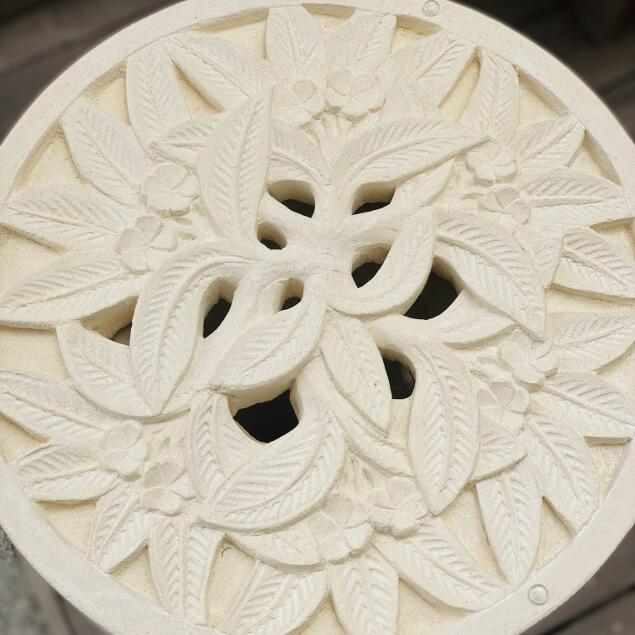 バリ島製 石台 テーブル スタンド ストーン オブジェ 置台 H70cm