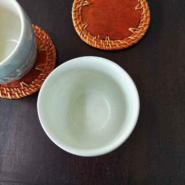 ジェンガラ社製 ティーカップ 湯呑み セット 2コ1セット フランジパニ 