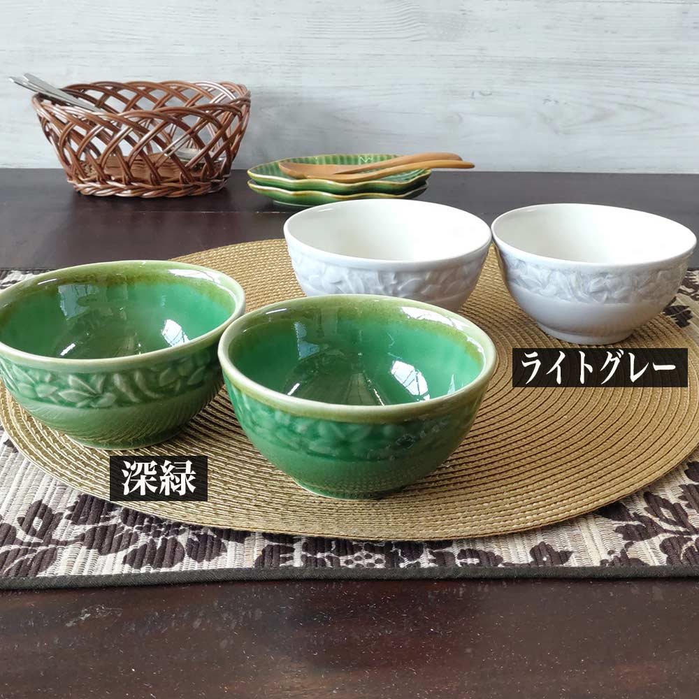 ジェンガラケラミック 食器セット バリ島 ジェンガラ 楕円型 皿＆カップ セット ライトグレー バリ