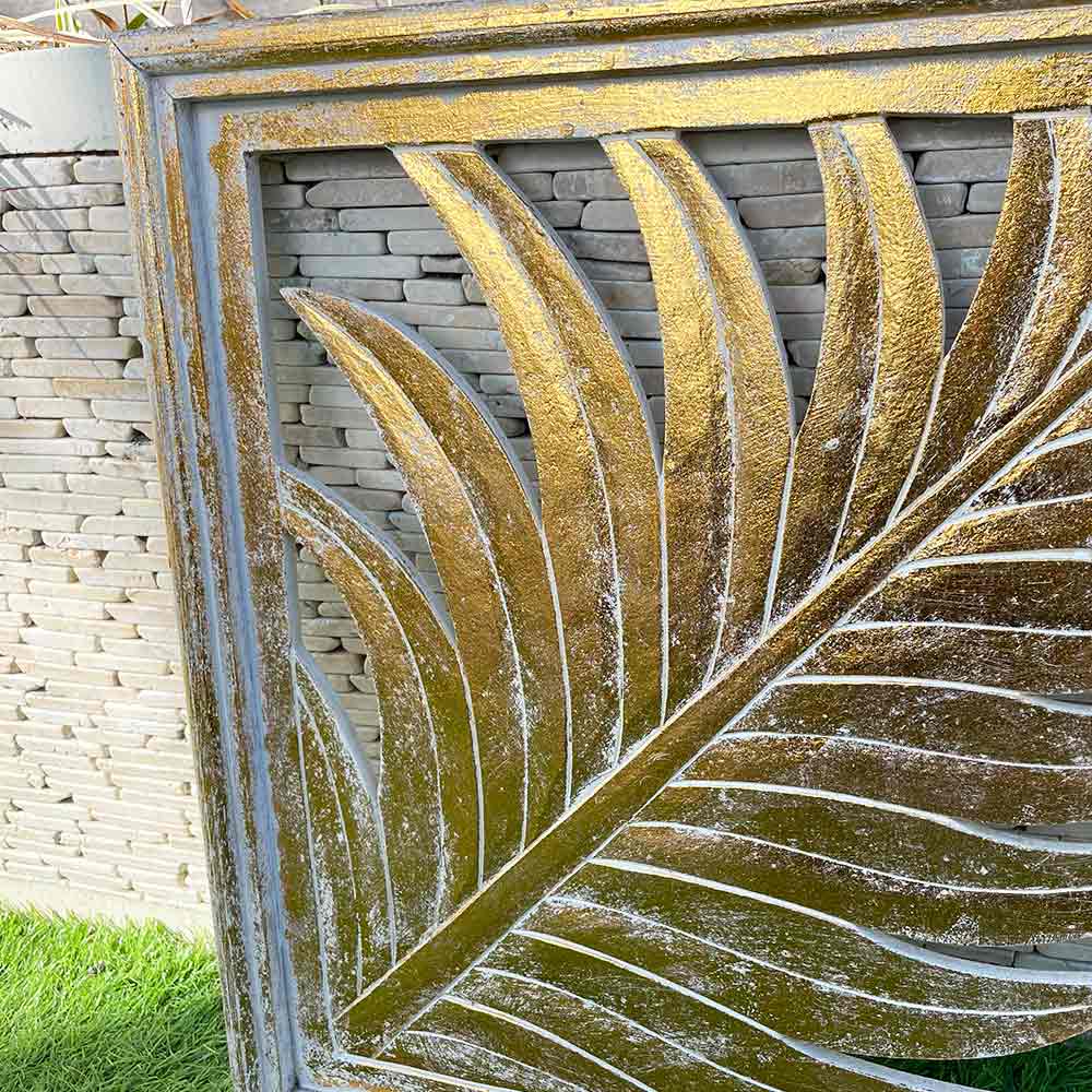 ペイント作品 木製レリーフ(￼表裏絵入り￼) 絵画 - 絵画