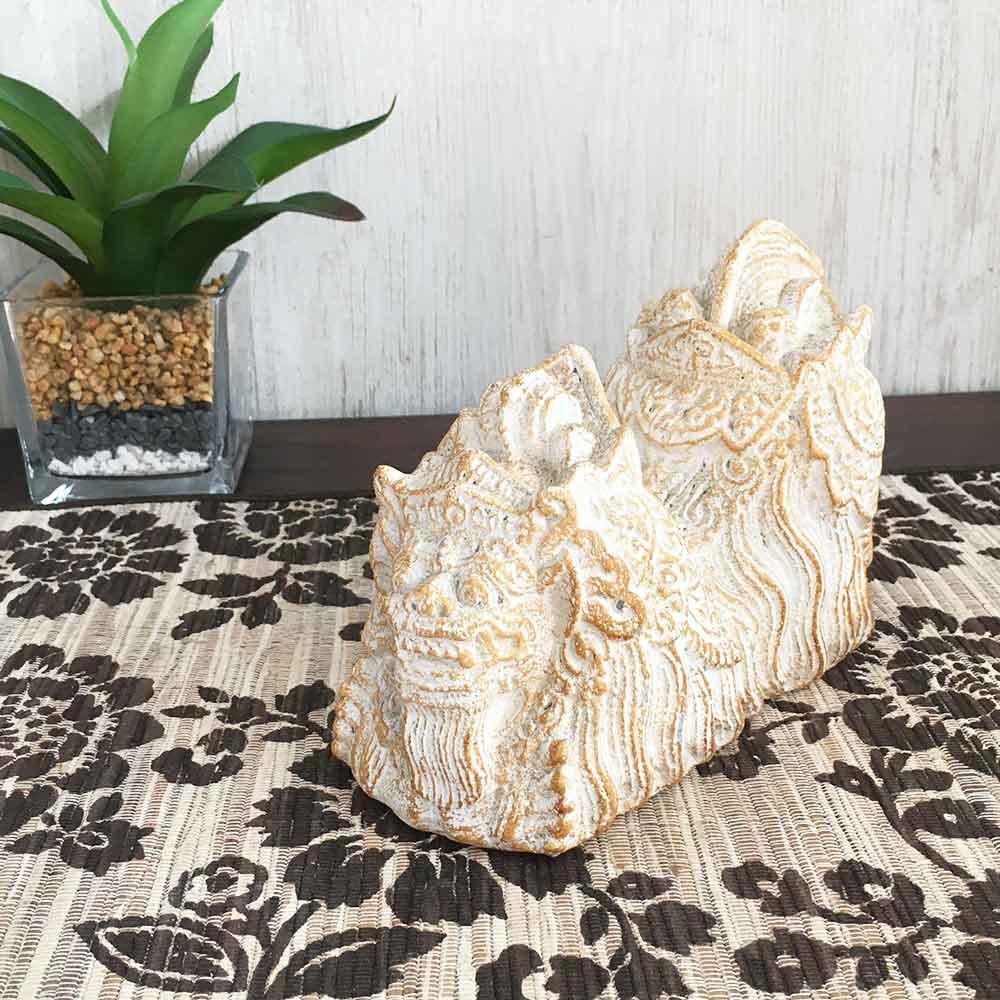 バロン ミニ 石像 卓上 置き物 置物 オブジェ ミニチュア アジアン雑貨
