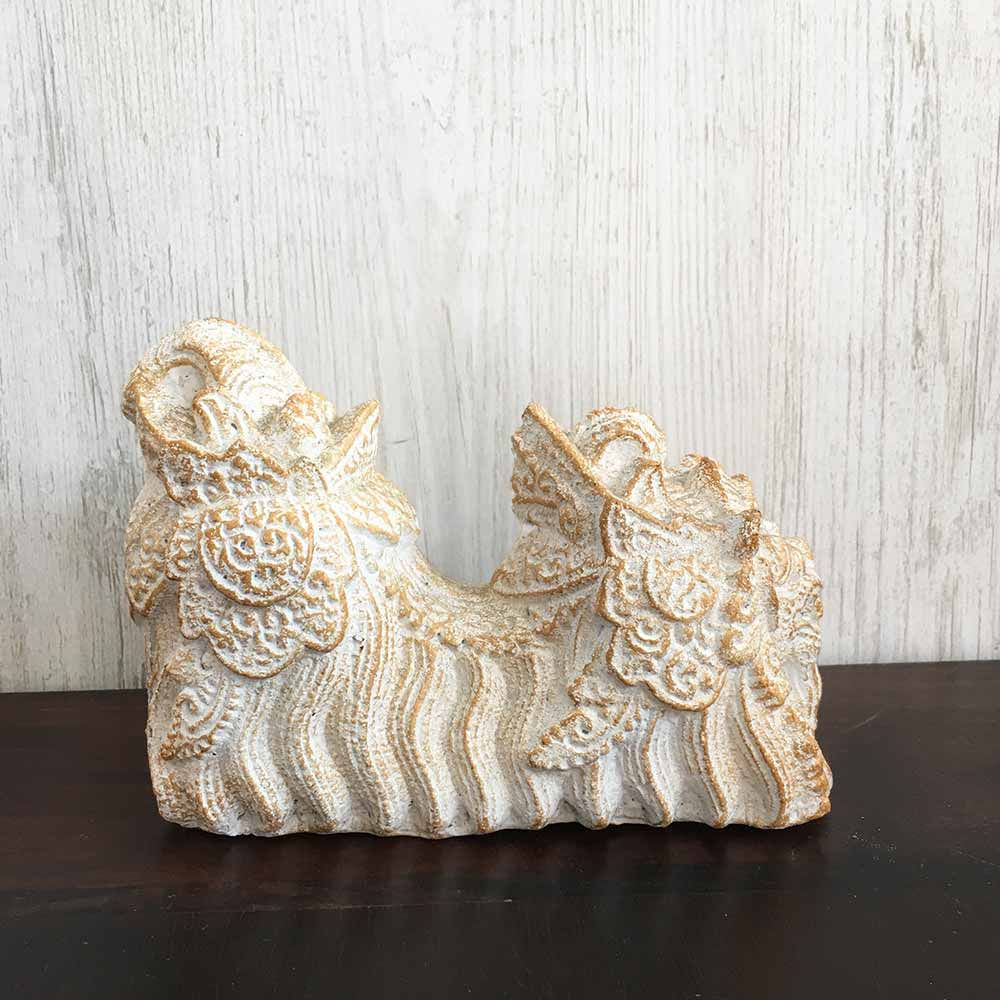 バロン ミニ 石像 卓上 置き物 置物 オブジェ ミニチュア アジアン雑貨