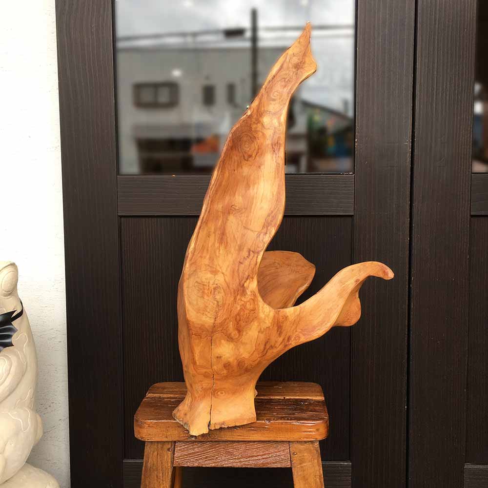 白*ん様 流木 古木 古材 枯木 置物 オブジェ インテリア 高さ