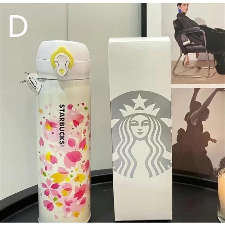 スターバックス starbucks 水筒 魔法瓶 ステンレスボトル 桜 水筒 500ml 保冷保温 魔法瓶 男女兼用 軽量構造 直飲み｜kurarastore｜05