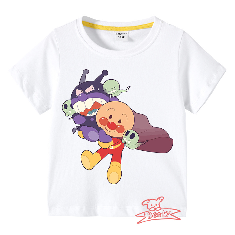 【多色・多柄】春夏新作 子供服 半袖Tシャツ アンパンマン ばいきんまん 100%綿 ラウンドネック 丸首 男の子 女の子 子ども服 小学生から幼稚園児に最適｜kurarastore｜14