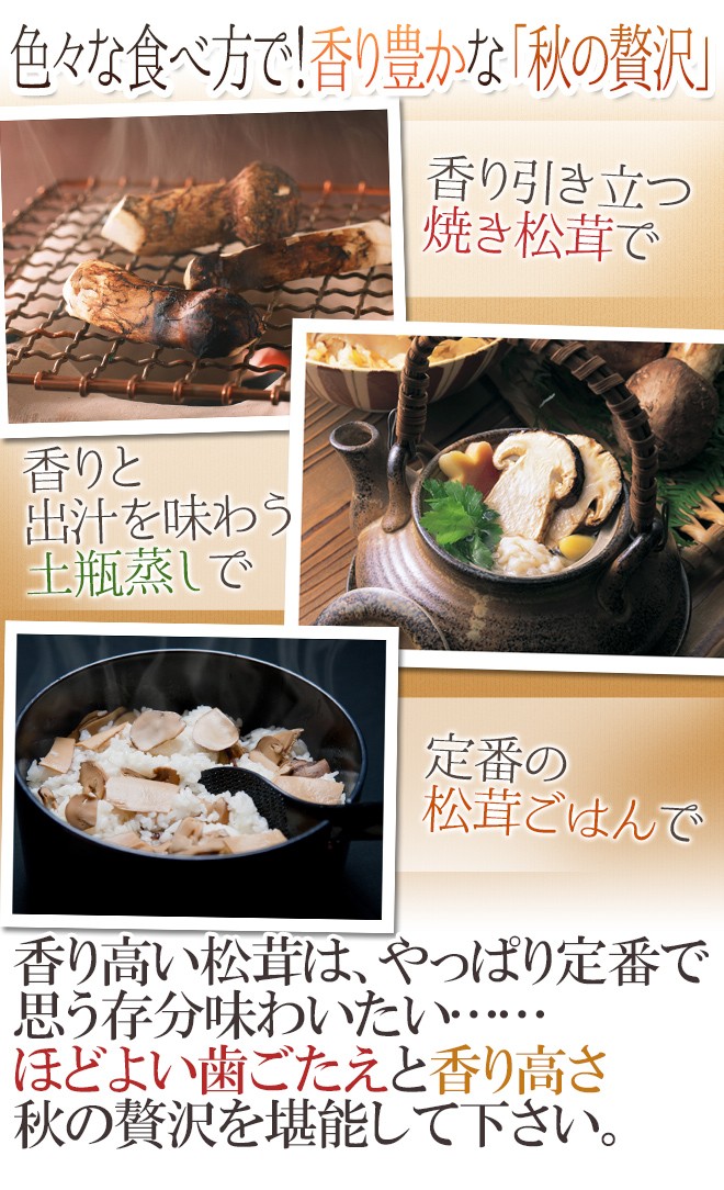 KAZU様用　松茸 カナダ産 ワイルドまつたけ 198g （コストコは松茸も巨大