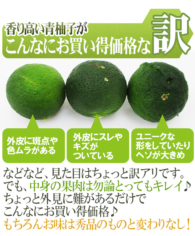 定価の88％ＯＦＦ 青柚子 宮崎県産 無農薬