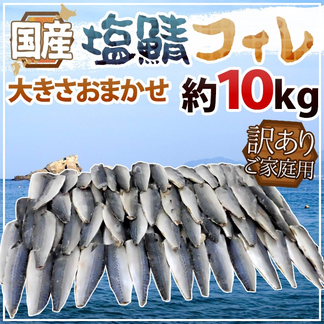 国産 ”塩鯖フィレ” 訳あり 約10kg 大きさおまかせ 三枚おろし サバ 送料無料 : 4022012-ssaba-f10kgw : くらし快援隊  - 通販 - Yahoo!ショッピング