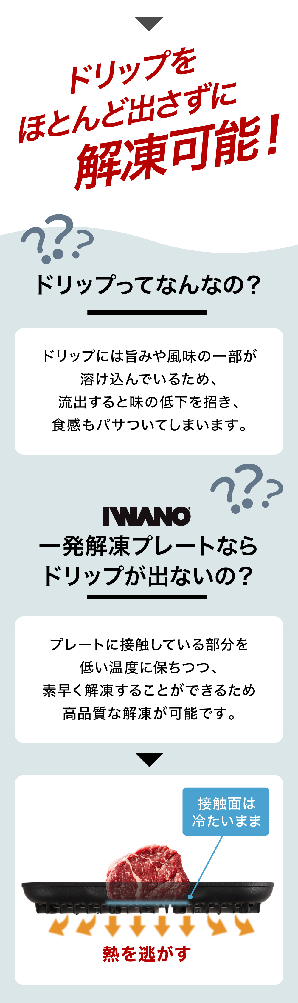 IWANO「一発解凍」プレート