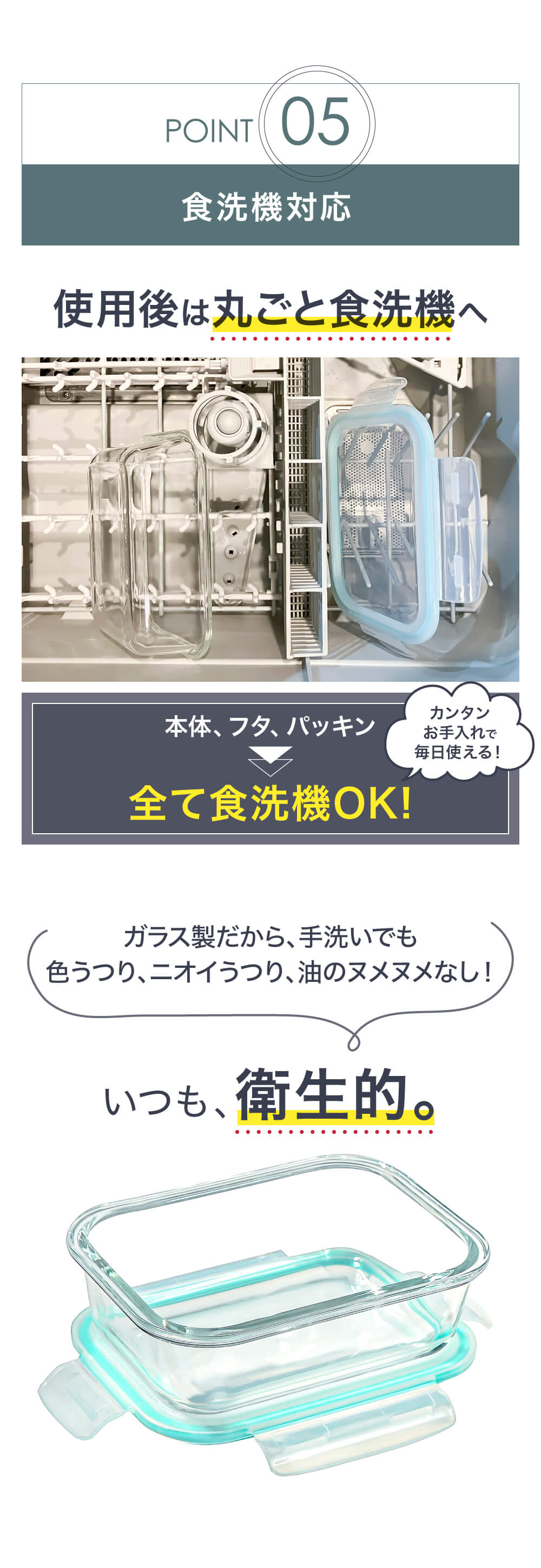 IWANO ガラス容器 ポイント05
