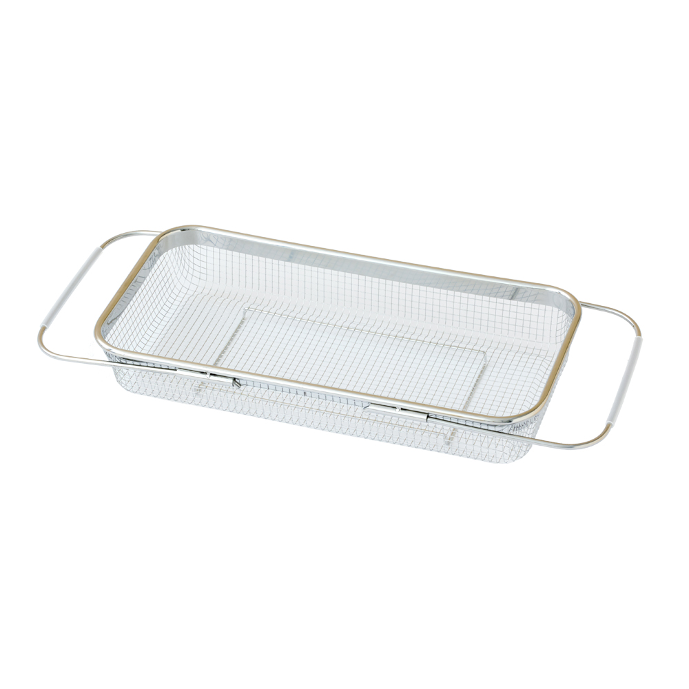 SAKuRAKu（サクラク） 水切りかご シンク上 シンクに渡せる 伸縮タイプ