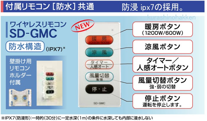 SDG-1200GBリモコン