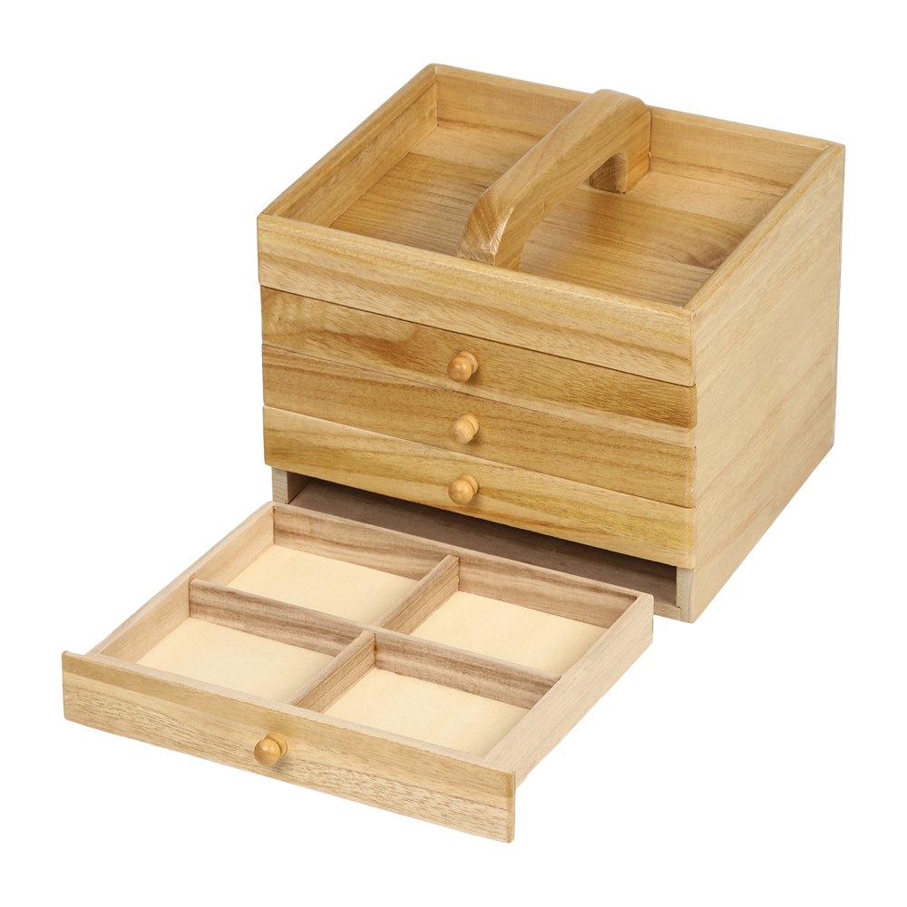 薬箱 おしゃれ 引き出し 木製 桐 シンプル ナチュラル 収納 インテリア