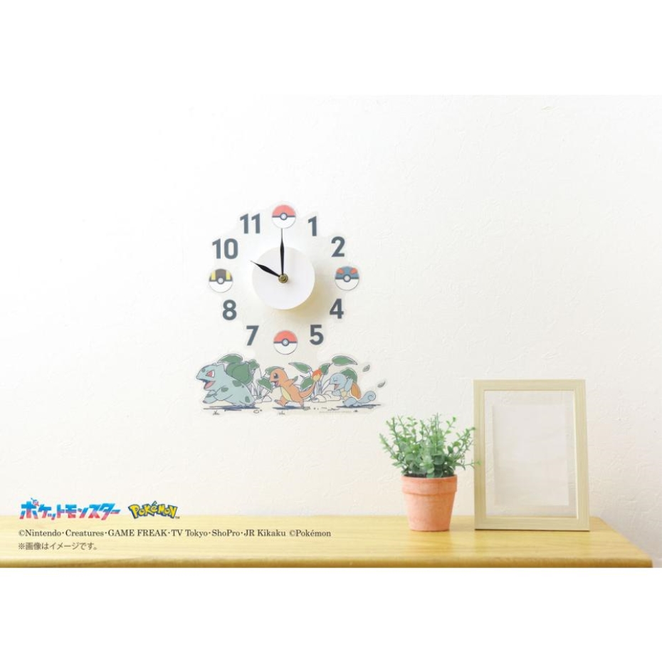 東洋ケース（TOYOCASE） ポケモンウォールクロックステッカー WC-PM-02