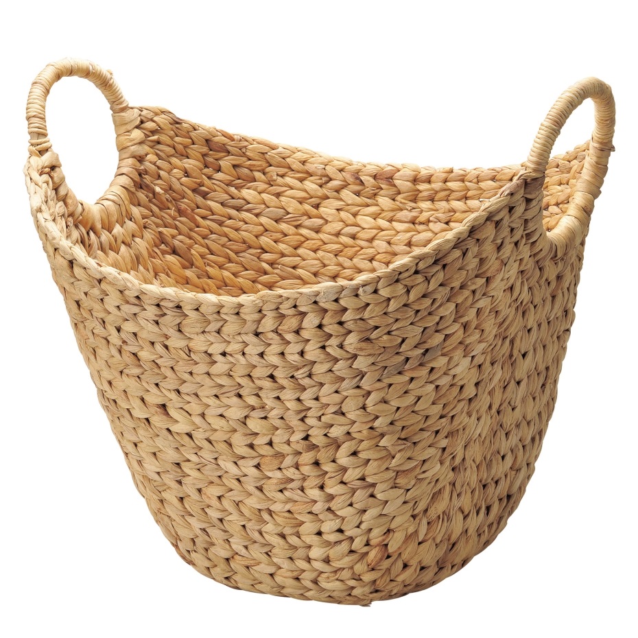 ちどり産業 ウォーターヒヤシンス バスケット HC-010 NA ナチュラル お