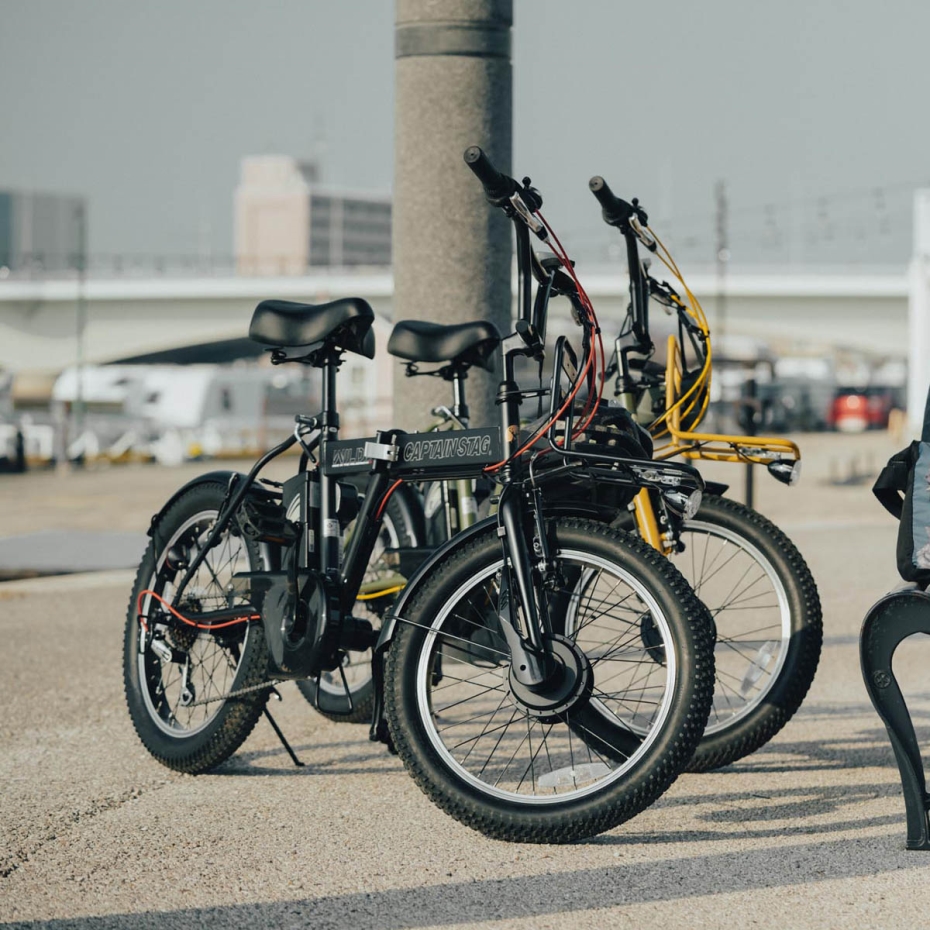 CAPTAIN STAG キャプテンスタッグ YG-1501 電動折りたたみ自転車