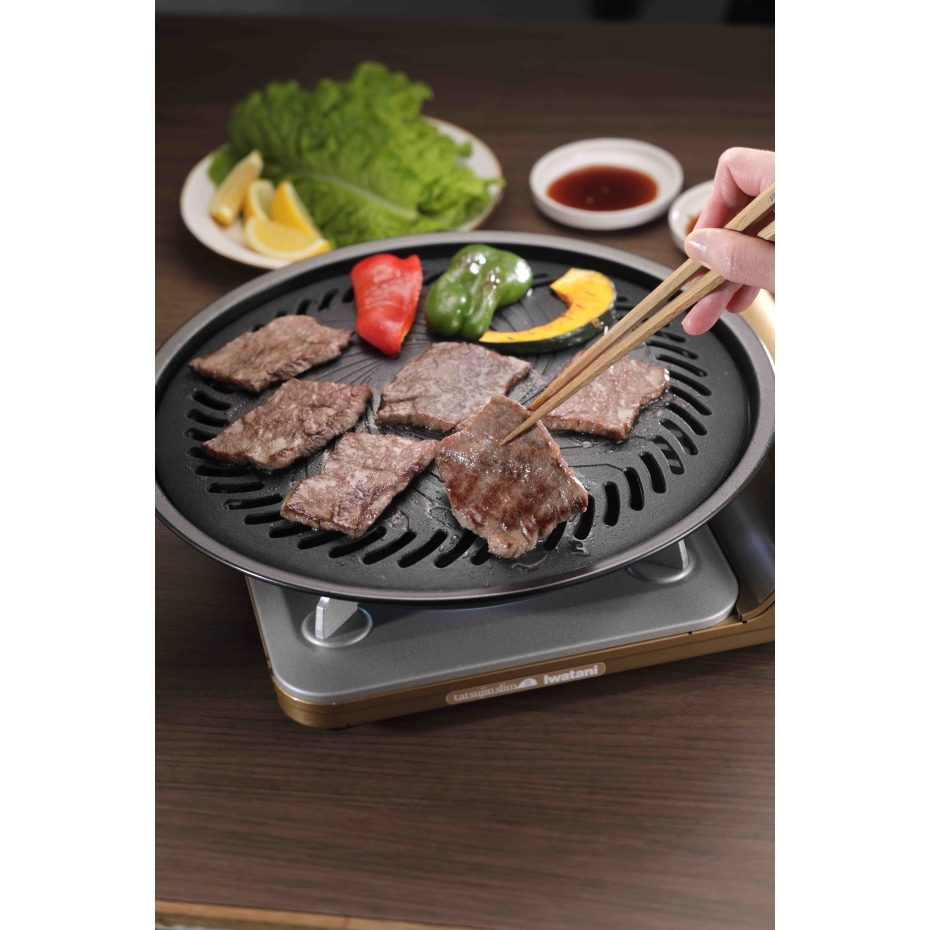 Iwatani（イワタニ） 岩谷 カセットフー専用アクセサリー 焼肉プレート