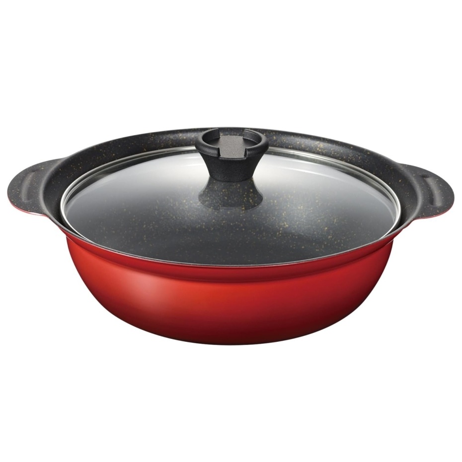 和平フレイズ RB-3200 なごみ丈膳 IH対応 フチ付き卓上鍋 27cm 9号