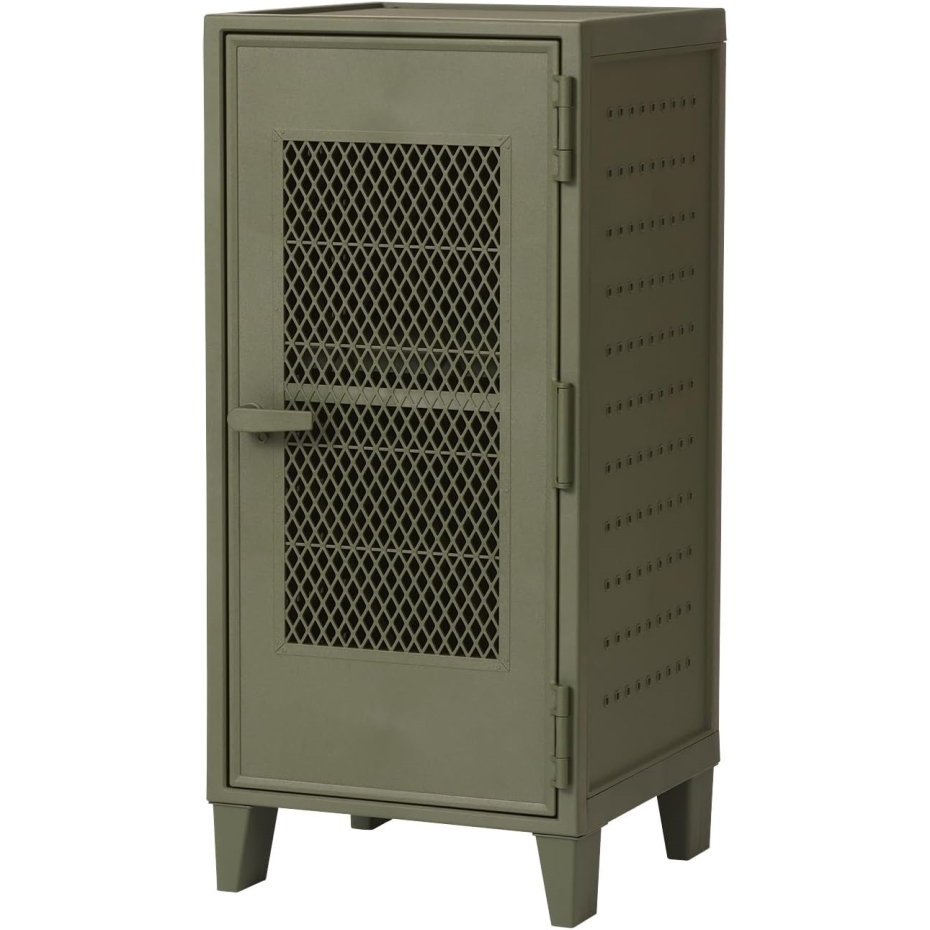 天馬 フィッツ ペグ キャビネット メッシュ グリーン(幅35.5×奥行35.5