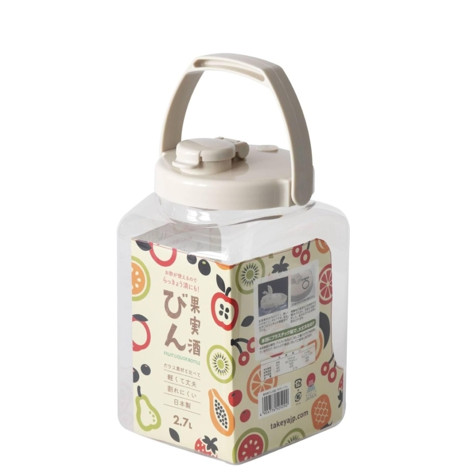 【未開栓】射美 720ml 超稀少2本セット TAKEYA（タケヤ） タケヤ化学 果実酒びん S型 2.7L グレージュ 角型