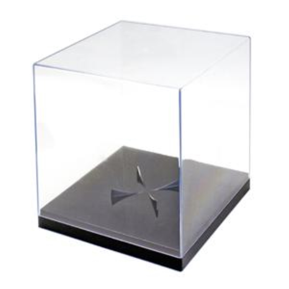 蝶プラ コレクションケース サッカーボールサイズ (幅24.4×奥行24.4×高