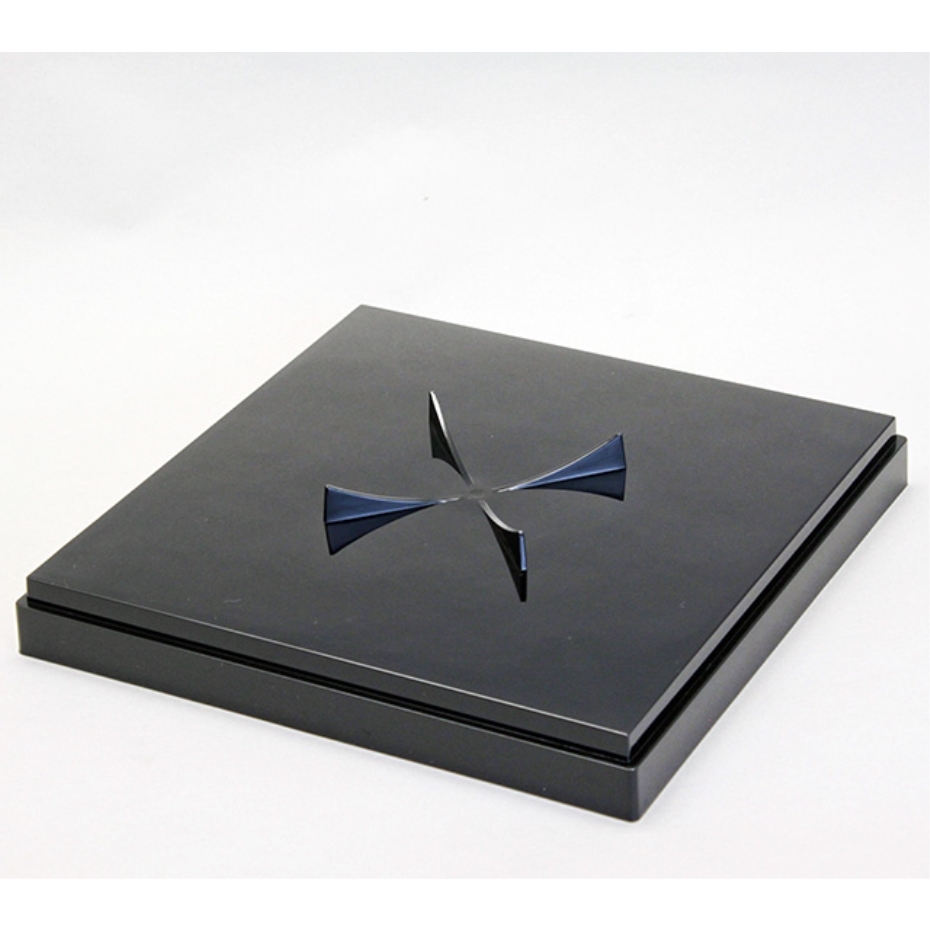 蝶プラ コレクションケース サッカーボールサイズ  (幅24.4×奥行24.4×高さ26.1cm)