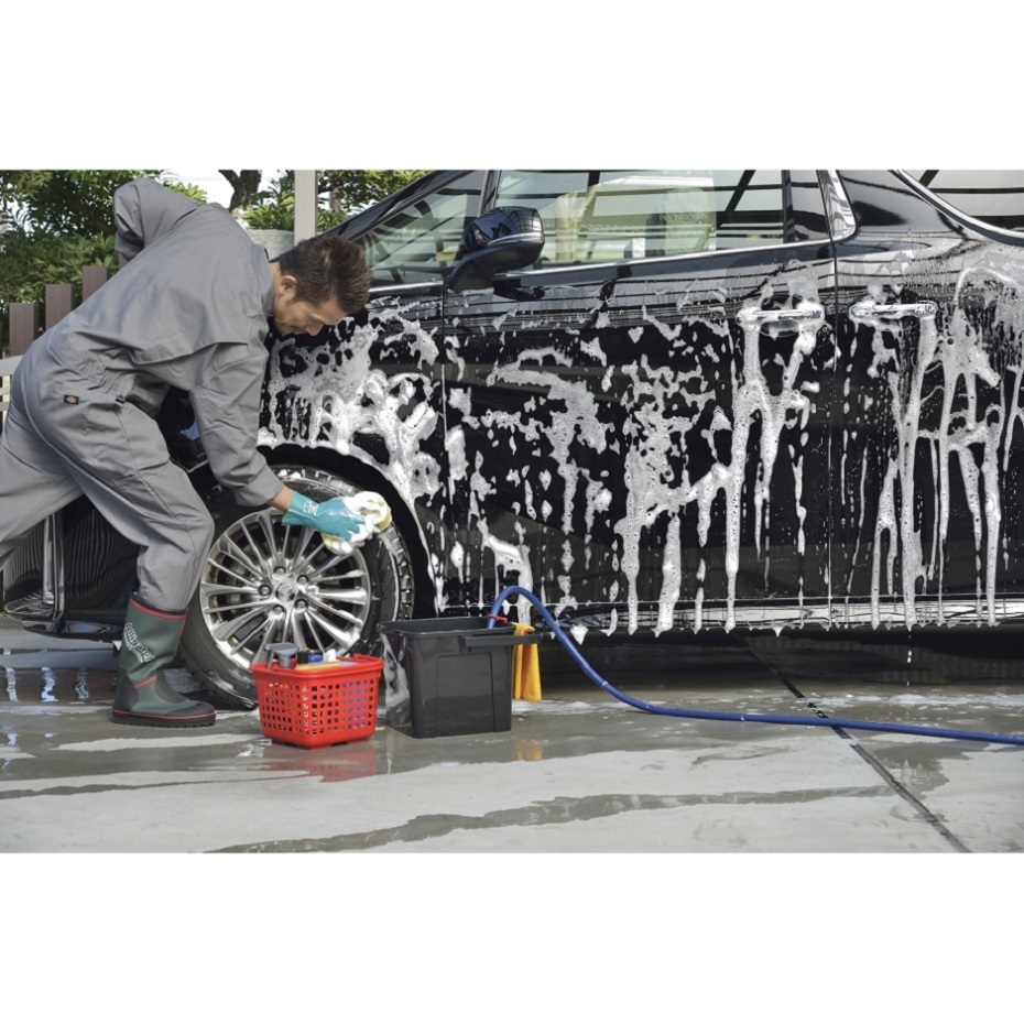 イノマタ化学 3216 かしこいバケツ 17L ブラック (日本製) : くらし壱