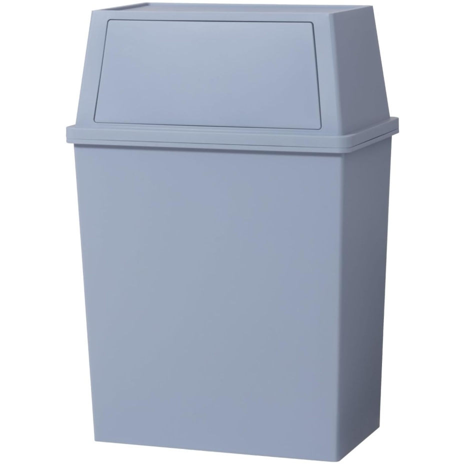 ゴミ箱　グレー 平和工業 積み重ねゴミ箱 ワイド 45L クールグレー （幅45×奥行28×高さ