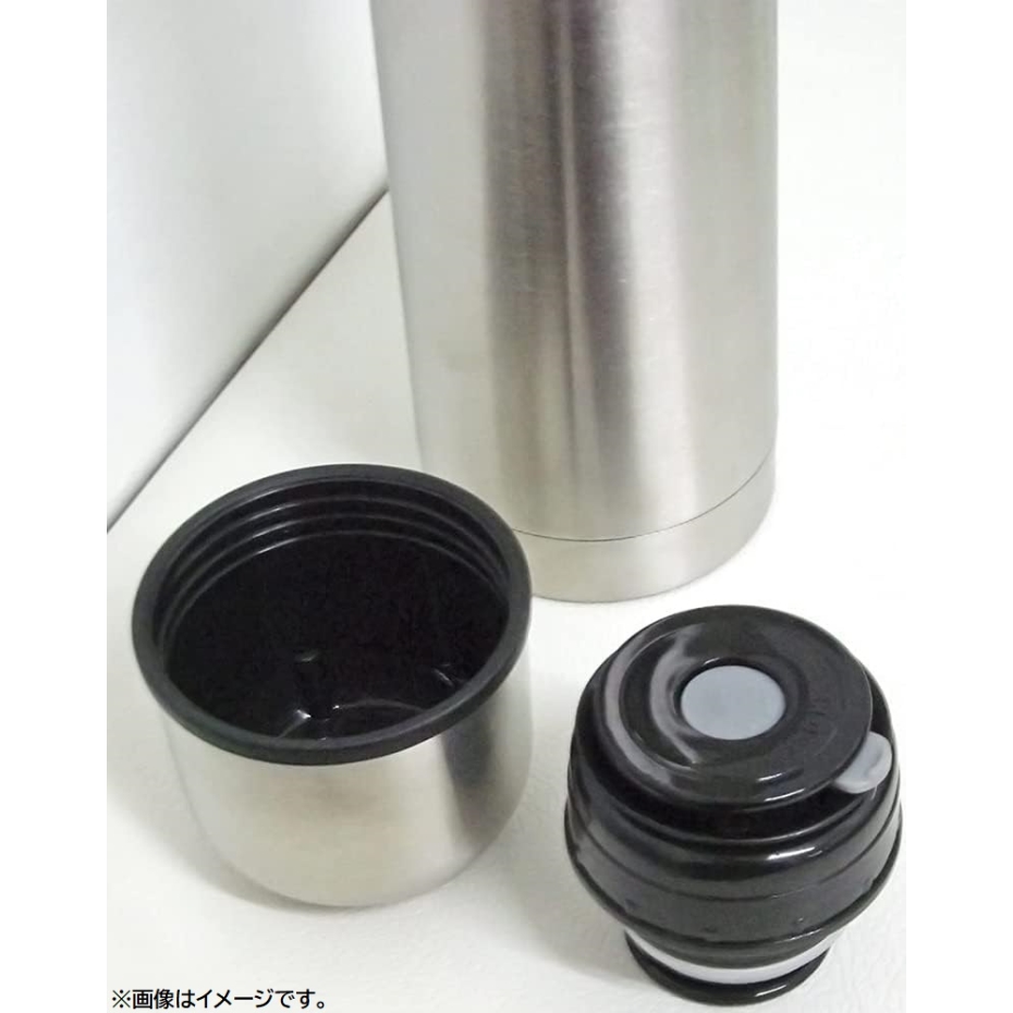 タフコ F-2374 真空二重構造 ワンダー ステンレスボトル コップ付 0.5L