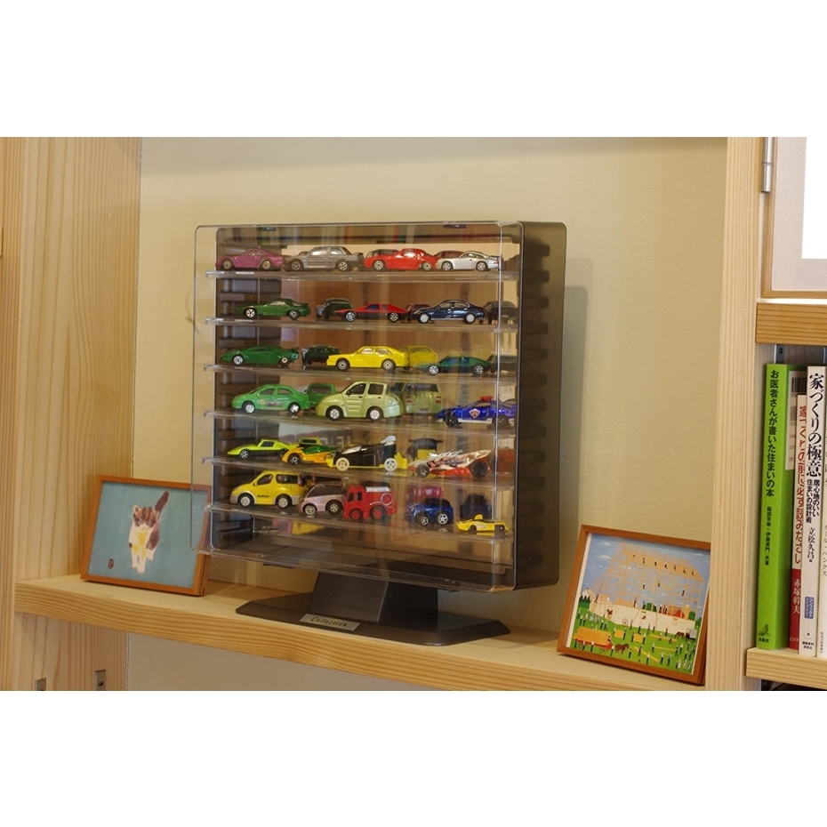 伊勢藤 ISETO コレクションケース ST606 クリアブラック スタンド