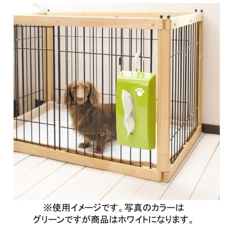 伊勢藤 ISETO I-426 ティッシュペーパーボックス (フック付) WH