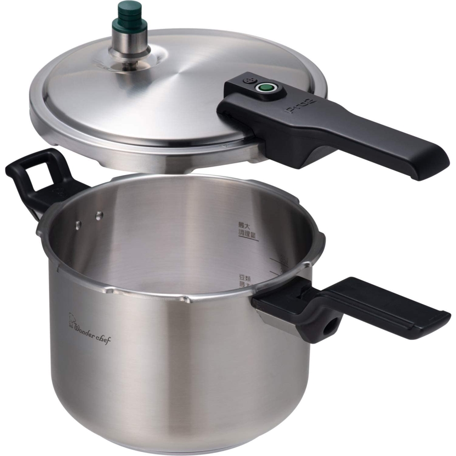 IH対応 圧力鍋 新品未使用 圧力鍋 3.5L IH対応 圧力2段切り替え式 3層底 ステンレス製