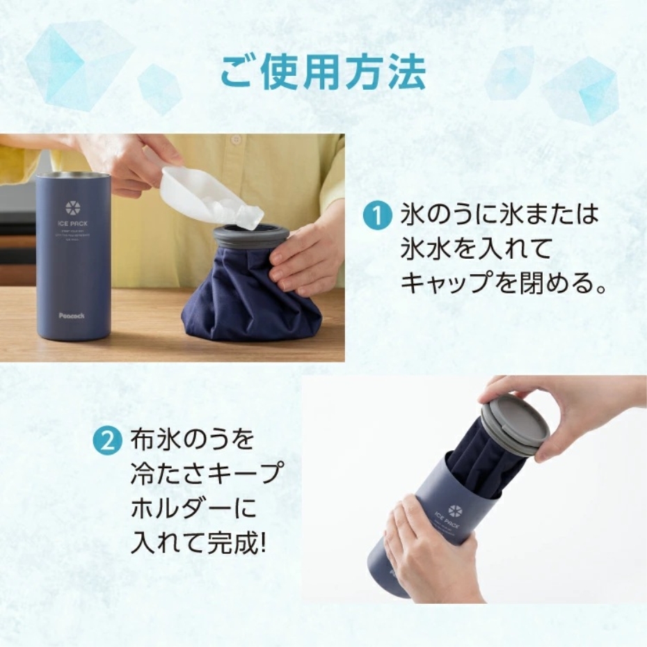 ピーコック魔法瓶工業 ピーコック アイスパック 布氷のうタイプ ABC-50