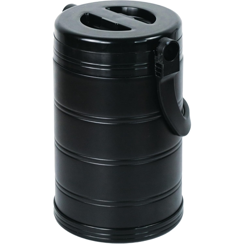 本日限定価格！ミラクルジャグラー 冷温庫 JUG14 ミニクーラー＆ウォーマー カクセー 真空マルチポット NEWサーモキーパー 5L VK-02 ブラック 真空