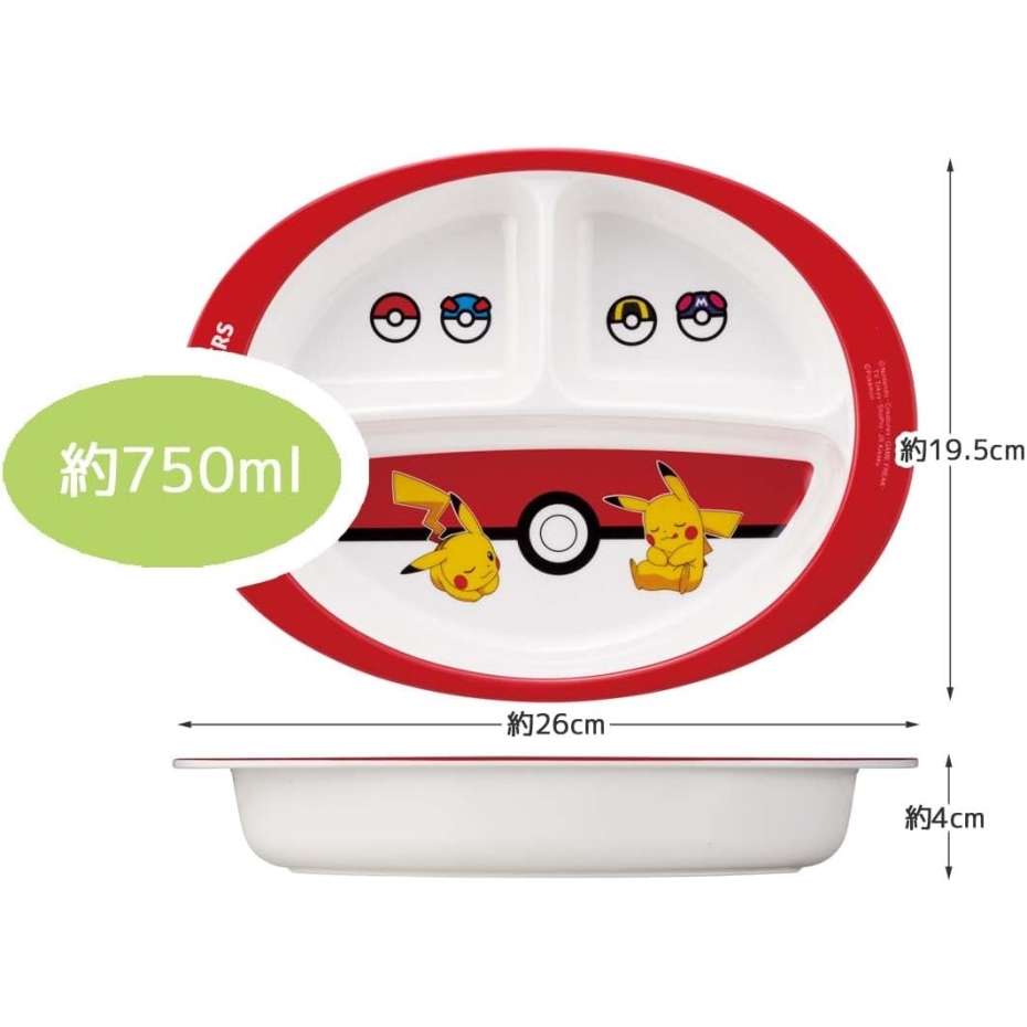 スケーター Skater M370 メラミン製ランチプレート ポケットモンスター
