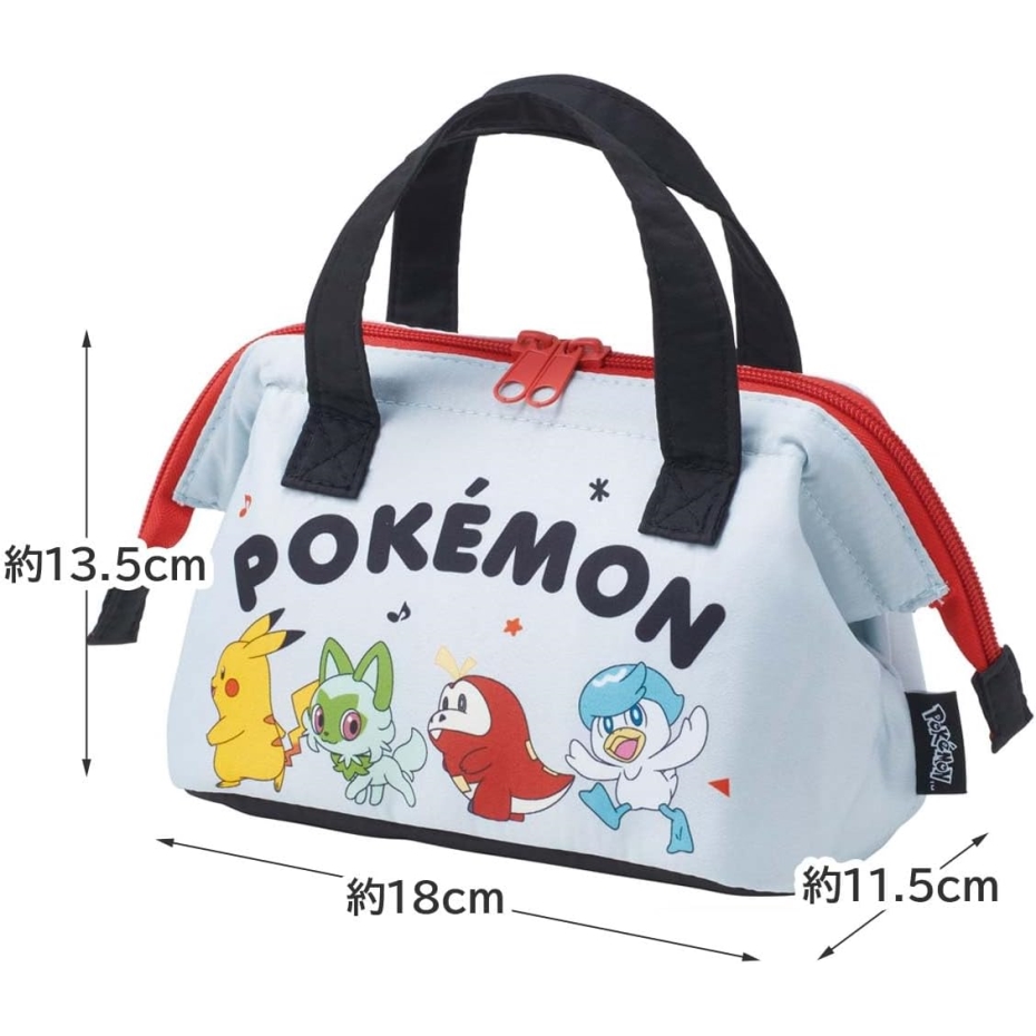 ポケモン グッズ13点 【バッグ、ランチボックス 】 スケーター Skater KGA0 子供用がま口ランチバッグ ポケットモンスター