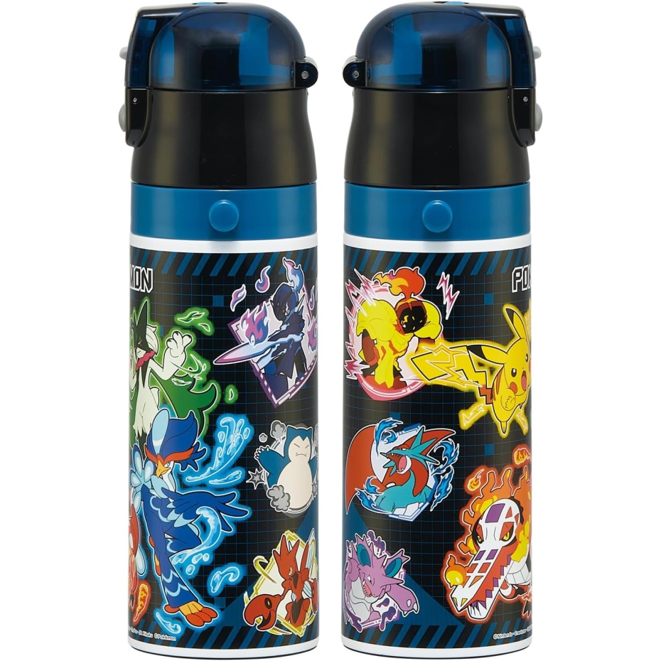 【24時間以内発送】WCS2024ホノルル限定　水筒ウォーターボトル　ピカチュウ ピカチュウF23 ロック付ダイレクトステンレスボトル470ml｜水筒