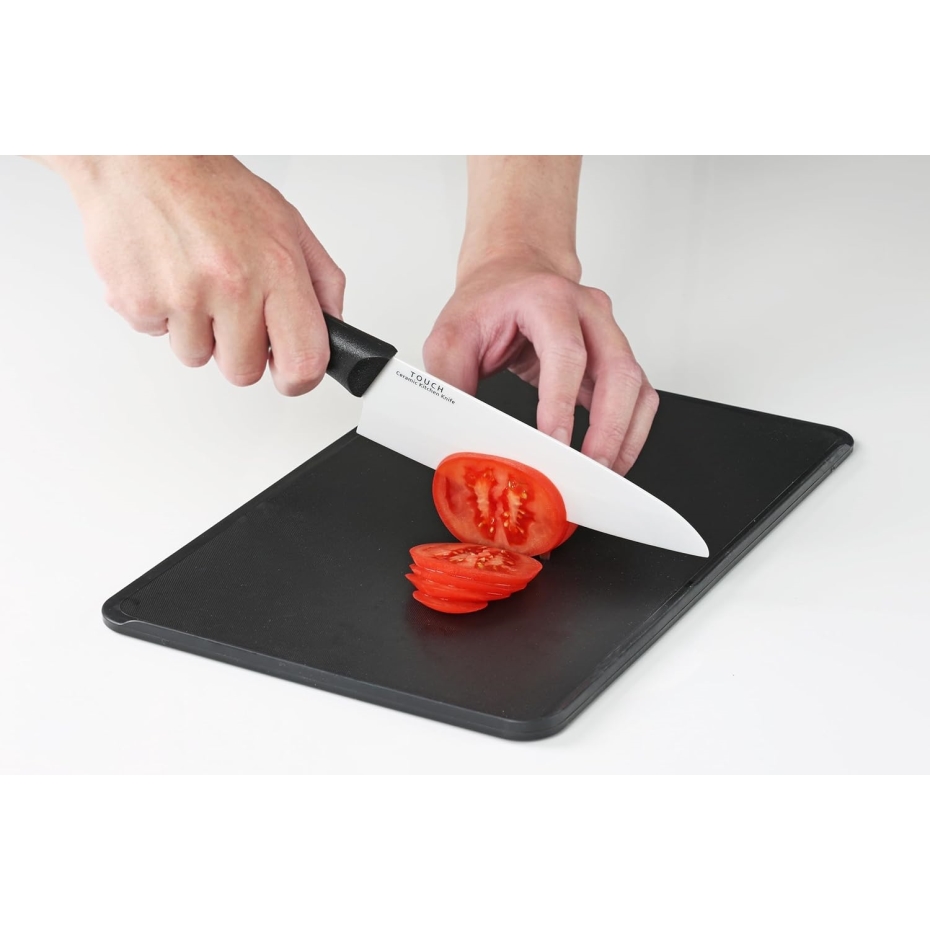 パール金属 F-2416 TOUCH st セラミック三徳包丁 刃渡り16cm 日本製