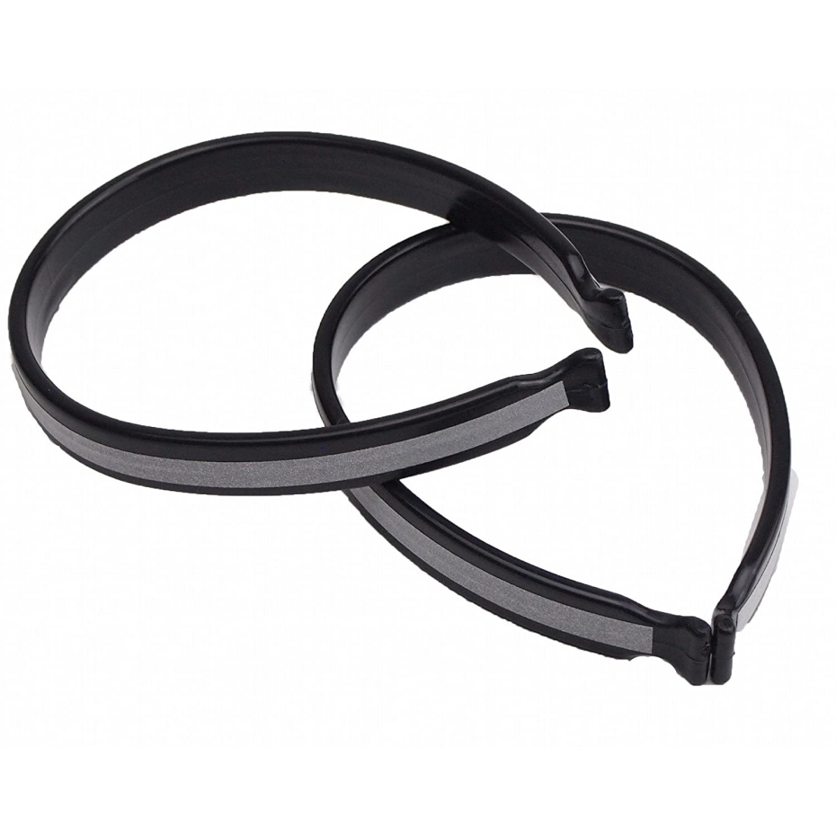 キャプテンスタッグ Y-4697 ズボングリップ 反射付 2本組 ブラック