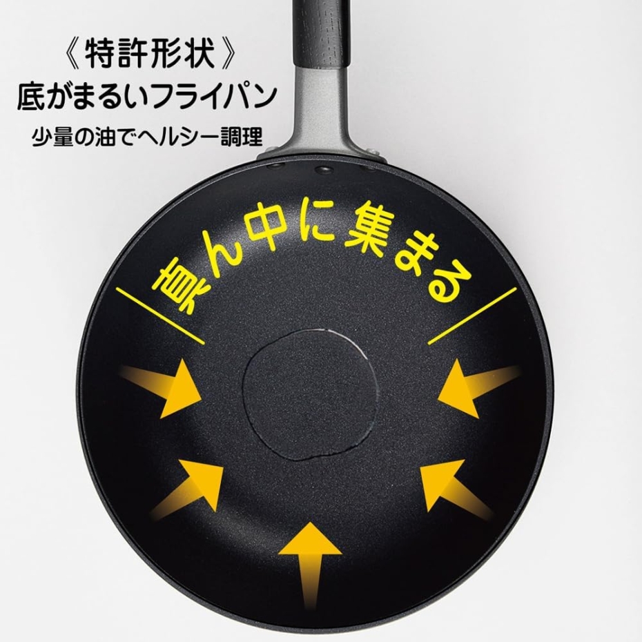 北陸アルミニウム まるっとパン 24cm 蓋付き (ガス火専用) : くらし壱